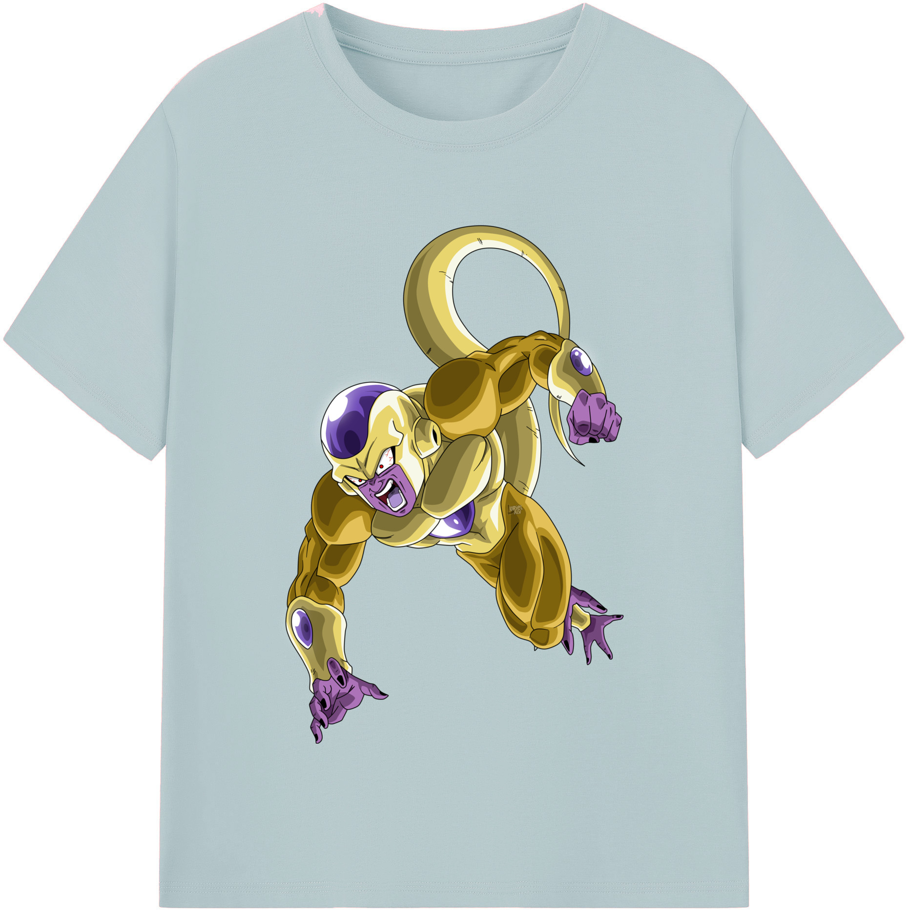 （画像用） ドラゴンボール フリーザ DRAGON BALL Frieza 綿100％半袖Tシャツ（フロントプリント）
